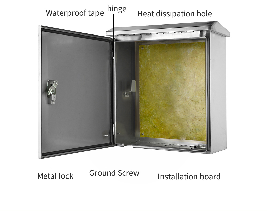 صندوق حماية شاحن EV من الفولاذ المقاوم للصدأ IP66