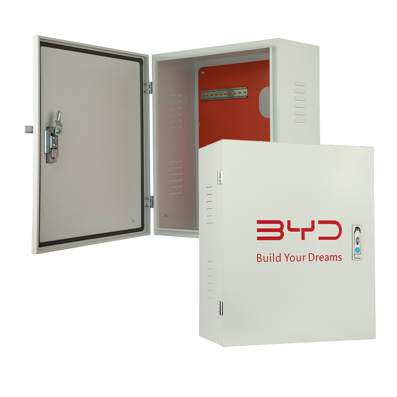 صندوق شاحن السيارة الكهربائية مع حامل التثبيت