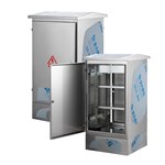 علبة من الفولاذ المقاوم للصدأ مع وحدة توزيع الطاقة المتكاملة