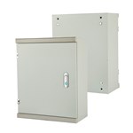 حاوية خارجية مع محطة تأريض