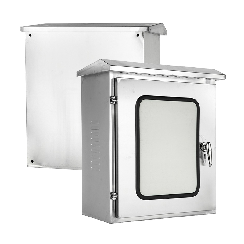 حاوية كهربائية من الفولاذ المقاوم للصدأ ذات بابين