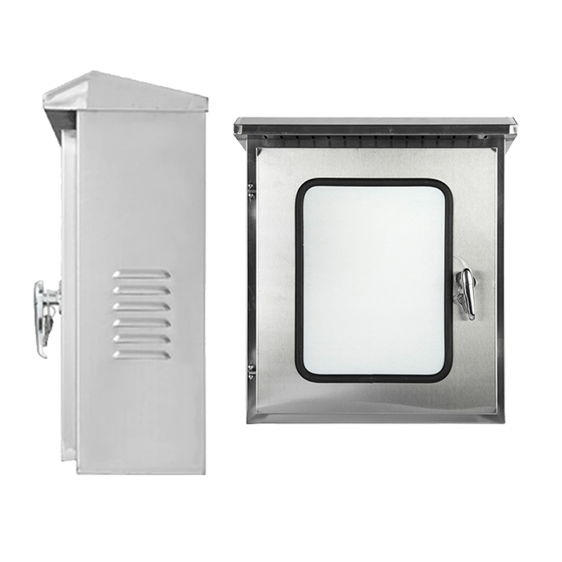 صندوق توزيع من الفولاذ المقاوم للصدأ قائم بذاته