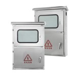 خزانة شبكة من الفولاذ المقاوم للصدأ للأنظمة الكهروضوئية