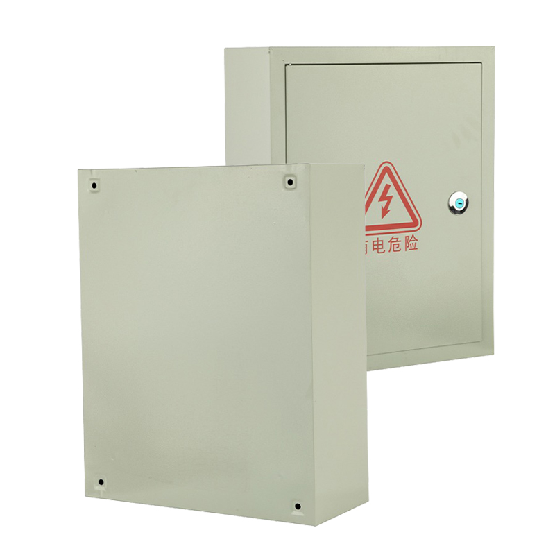 صندوق كهربائي مع فتحة تسمية لمعرف الدائرة