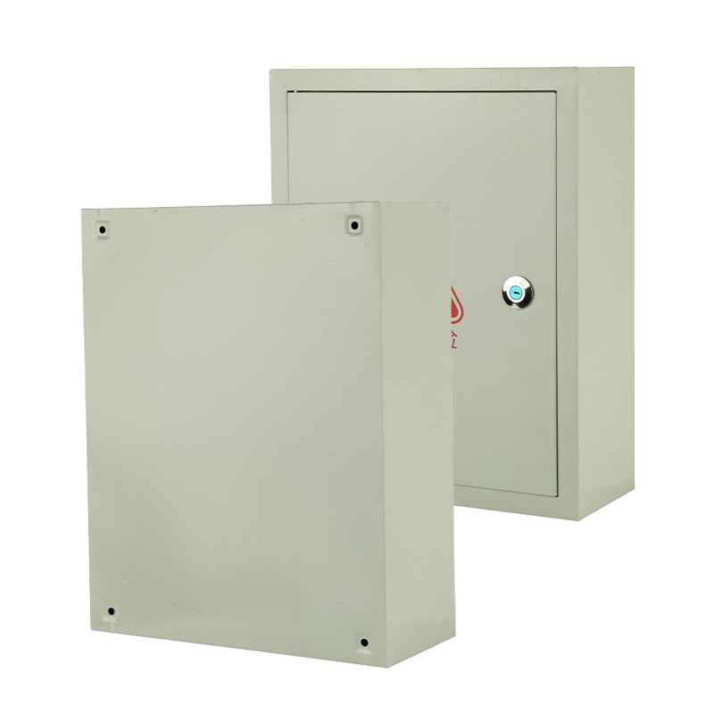 حاوية كهربائية مزودة بوصلات تثبيت للتثبيت على الحائط