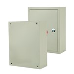 حاوية كهربائية مزودة بوصلات تثبيت للتثبيت على الحائط