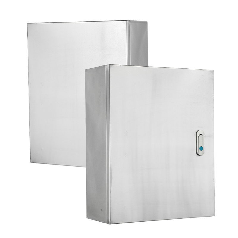 حاوية مقاومة للماء من الفولاذ المقاوم للصدأ مع قفل