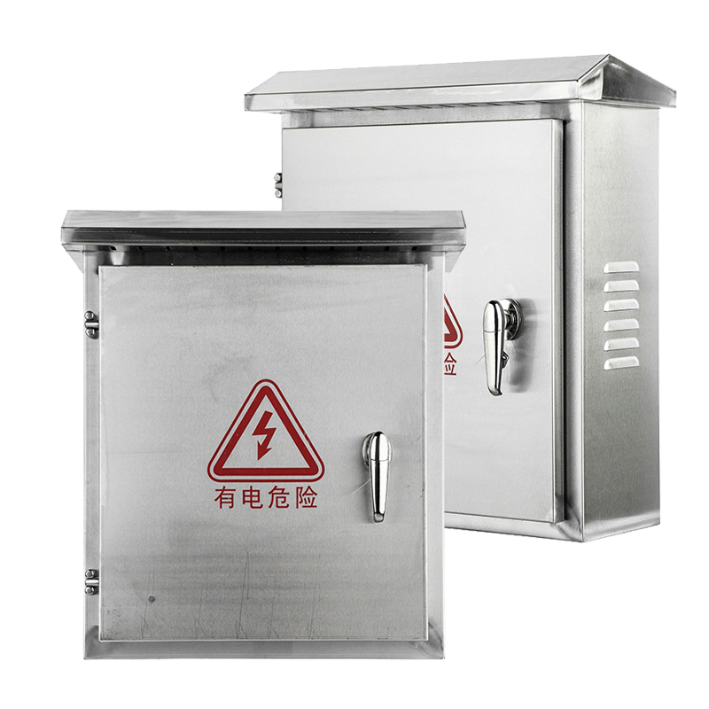 صندوق خزانة كهربائية خارجية من الفولاذ المقاوم للصدأ