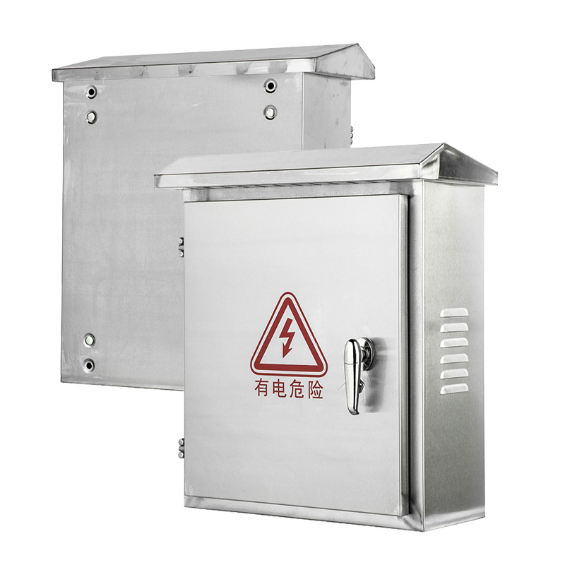 صندوق من الفولاذ المقاوم للصدأ مقاوم للماء للأسلاك الكهربائية