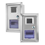 حاوية عداد مقاومة للغبار من الفولاذ المقاوم للصدأ مثبتة في الحائط