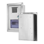 صندوق عداد حائطي مقاوم للماء مصنوع من الفولاذ المقاوم للصدأ