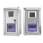 حاوية عداد كهرباء مثبتة على الحائط من الفولاذ المقاوم للصدأ