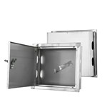 صندوق عداد المياه من الفولاذ المقاوم للصدأ بالحجم القياسي