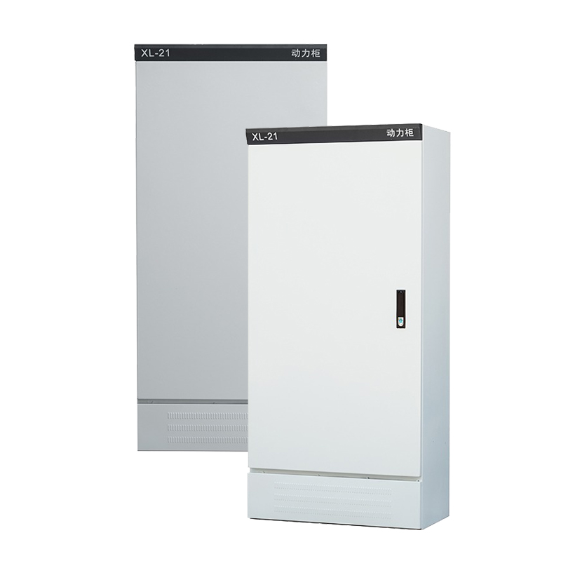 خزانة كهربائية قائمة على الأرض مع أرفف